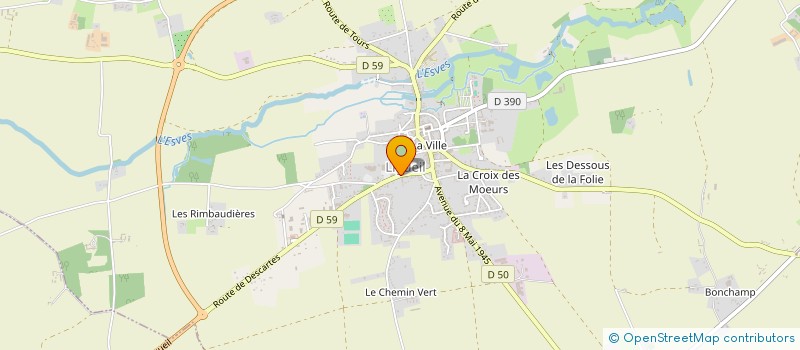 localisation de l'entreprise CANTINE AUTONOME ECOLES PUB ET ELEM MATE  LIGUEIL