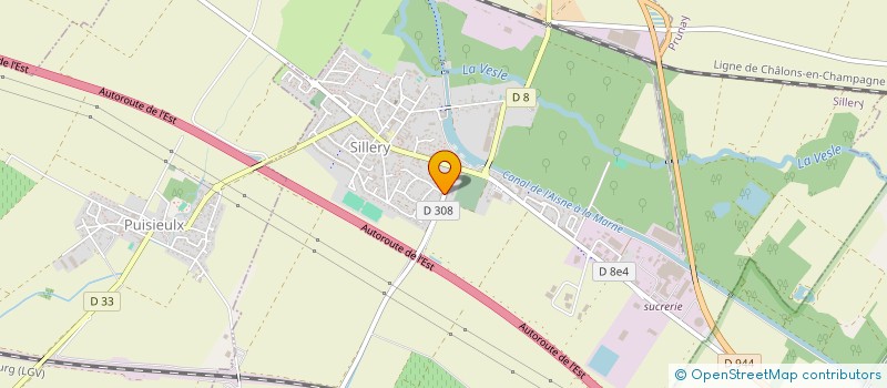 localisation de l'entreprise CANTINE CANARD DUCHENE à LUDES