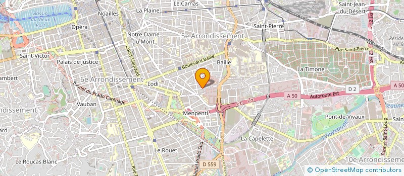 localisation de l'entreprise CANTINE CAROLE à MARSEILLE