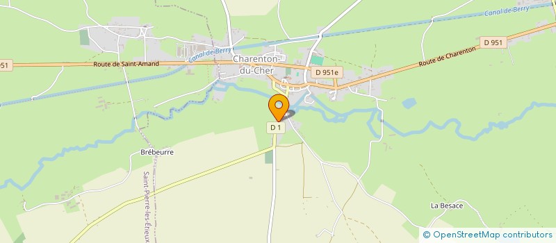 localisation de l'entreprise CANTINE DE COUST à COUST