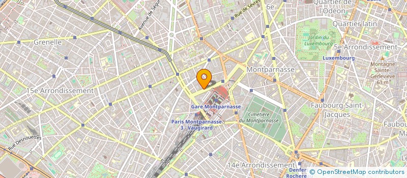 localisation de l'entreprise CANTINE DES CHEQUES POSTAUX  PARIS