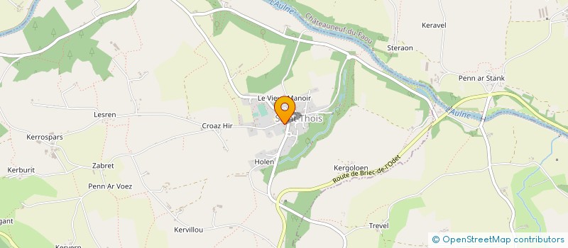 localisation de l'entreprise CANTINE DES ECOLES PUBLIQUES à CHATEAUNEUF-DU-FAOU