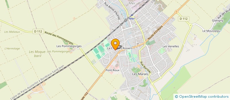 localisation de l'entreprise CANTINE DES ECOLES PUBLIQUES  MER