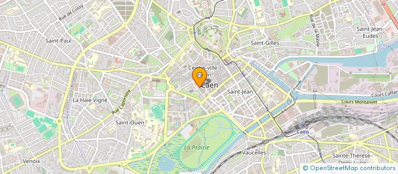 localisation de l'entreprise CANTINE ECOLE NOTRE DAME à CAEN