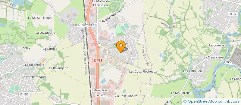 localisation de l'entreprise CANTINE ECOLE PUBLIQUE à LE POIRE-SUR-VIE