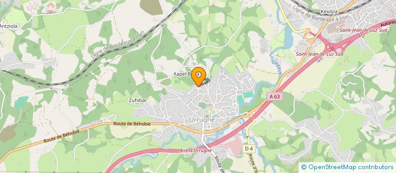 localisation de l'entreprise CANTINE ECOLES LIBRES à URRUGNE