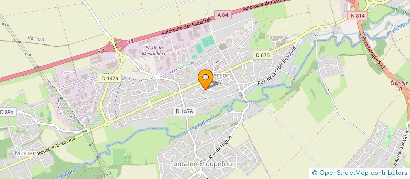 localisation de l'entreprise CANTINE INTERCOM DU SIGO à VERSON