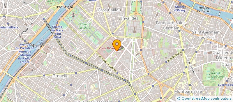 localisation de l'entreprise CANTINE MINIST AFFAIRE SOCIALE à PARIS
