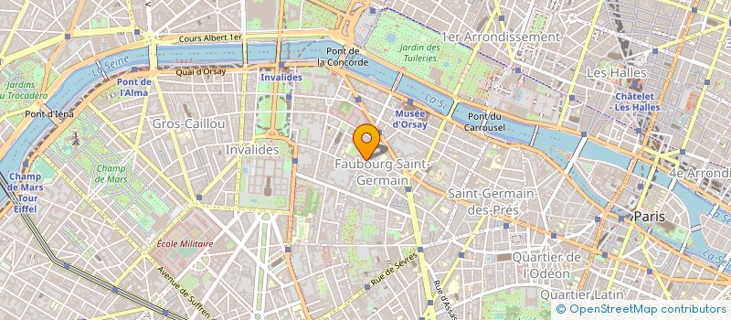 localisation de l'entreprise CANTINE MINISTR ANC COMB ET VICT à PARIS