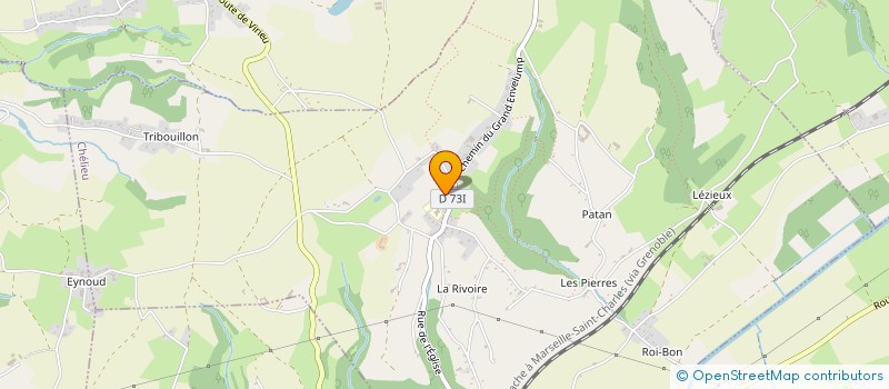 localisation de l'entreprise CANTINE MUNICIPALE DE PANISSAG à VAL-DE-VIRIEU