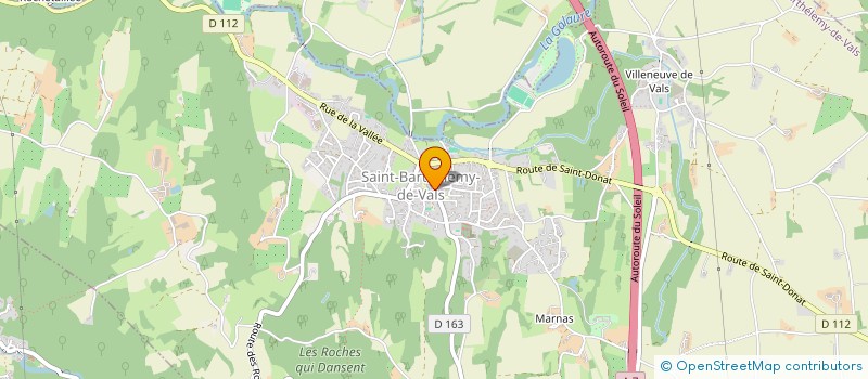 localisation de l'entreprise CANTINE SCOLAIRE à SAINT-JEAN-DE-GALAURE