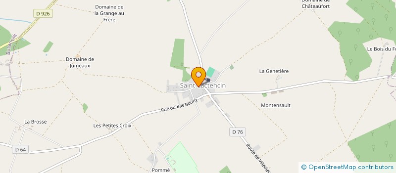 localisation de l'entreprise CANTINE SCOLAIRE à SAINT-LACTENCIN