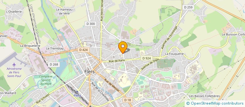 localisation de l'entreprise CANTINE SCOLAIRE à LA LANDE-PATRY