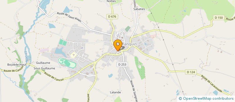 localisation de l'entreprise CANTINE SCOLAIRE à MONSEGUR