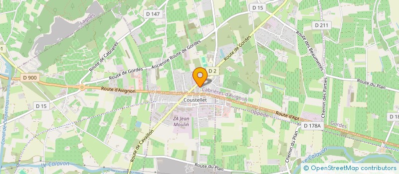 localisation de l'entreprise CANTINE SCOLAIRE à SAINT-PANTALEON