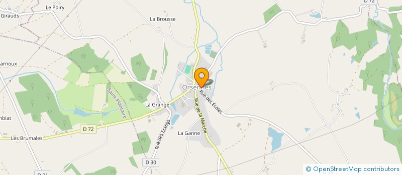 localisation de l'entreprise CANTINE SCOLAIRE à GARGILESSE-DAMPIERRE