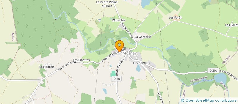 localisation de l'entreprise CANTINE SCOLAIRE à MOSNAY