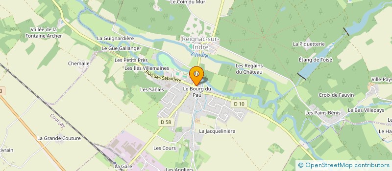 localisation de l'entreprise CANTINE SCOLAIRE à CHAMBOURG-SUR-INDRE