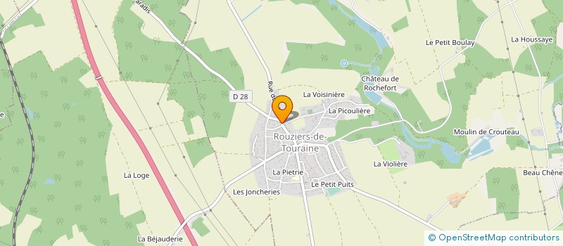 localisation de l'entreprise CANTINE SCOLAIRE à SONZAY