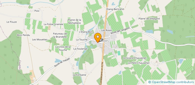 localisation de l'entreprise CANTINE SCOLAIRE  CHEMERY