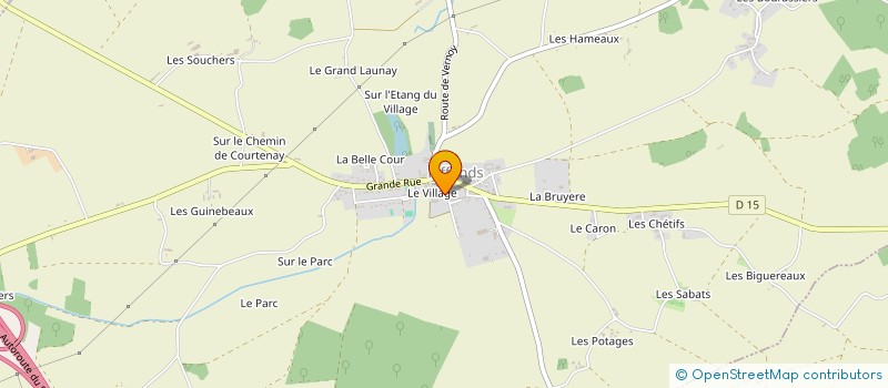 localisation de l'entreprise CANTINE SCOLAIRE  PIFFONDS