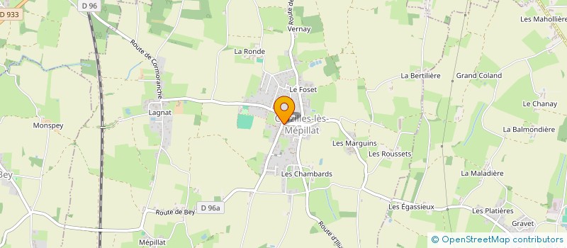 localisation de l'entreprise CANTINE SCOLAIRE à CROTTET