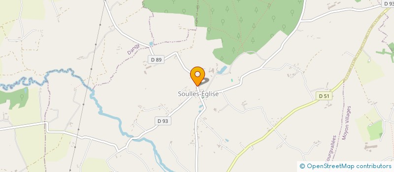 localisation de l'entreprise CANTINE SCOLAIRE à SAINTE-SUZANNE-SUR-VIRE