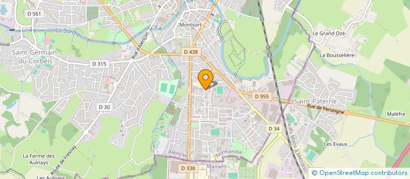 localisation de l'entreprise CANTINE SCOLAIRE à ALENCON