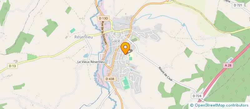 localisation de l'entreprise CANTINE SCOLAIRE à SAINT-EVROULT-DE-MONTFORT