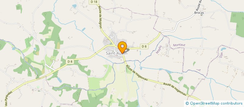 localisation de l'entreprise CANTINE SCOLAIRE  SOUPROSSE