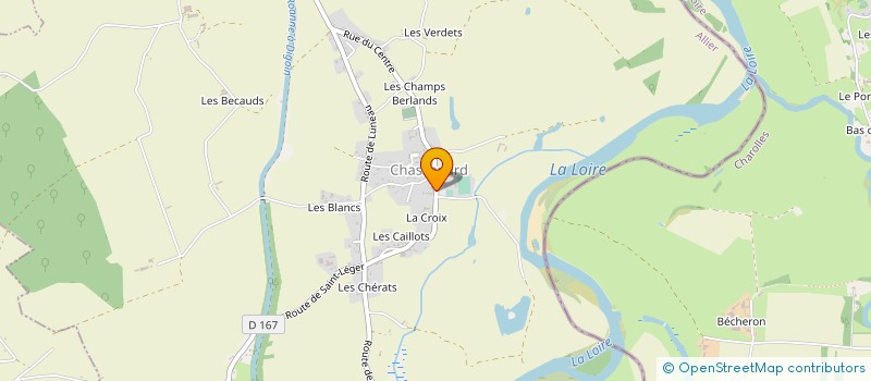 localisation de l'entreprise CANTINE SCOLAIRE DE CHASSENARD à CHASSENARD