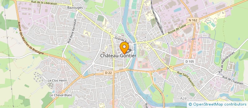 localisation de l'entreprise CANTINE SCOLAIRE DE COUDRAY  COUDRAY