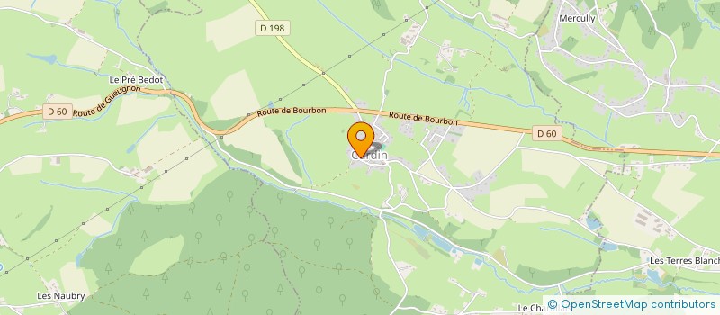 localisation de l'entreprise CANTINE SCOLAIRE DE CURDIN à CURDIN