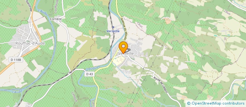 localisation de l'entreprise CANTINE SCOLAIRE DE LEUC  LEUC