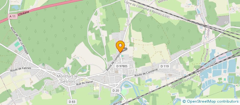 localisation de l'entreprise CANTINE SCOLAIRE DE LOMBRON à LOMBRON