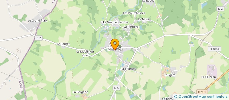 localisation de l'entreprise CANTINE SCOLAIRE DE LOURDOUEIX SAINT-PIERRE à LOURDOUEIX-SAINT-PIERRE
