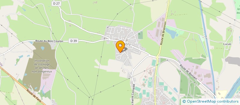 localisation de l'entreprise CANTINE SCOLAIRE DE MABLY  MABLY