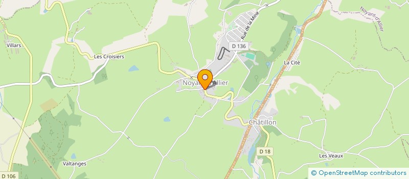 localisation de l'entreprise CANTINE SCOLAIRE DE NOYANT CHATILLON à NOYANT-D'ALLIER