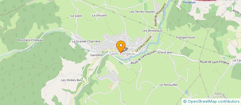 localisation de l'entreprise CANTINE SCOLAIRE DE ST FORGEUX à SAINT-FORGEUX