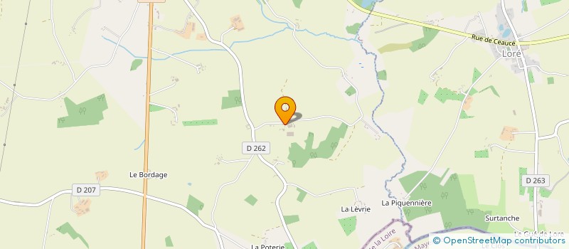 localisation de l'entreprise CANTINE SCOLAIRE DE TORCHAMP à TORCHAMP