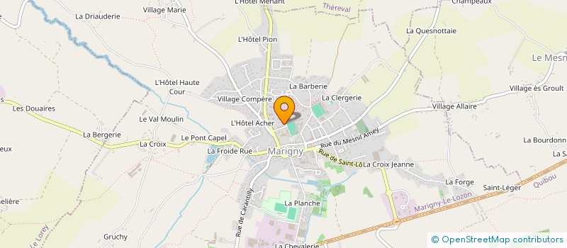 localisation de l'entreprise CANTINE SCOLAIRE DE WESTPORT à MARIGNY-LE-LOZON
