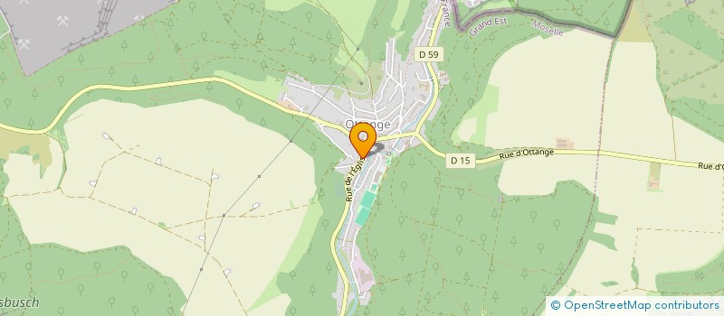 localisation de l'entreprise CANTINE SCOLAIRE ECOLE TECHNIQUE PRIVEE à OTTANGE