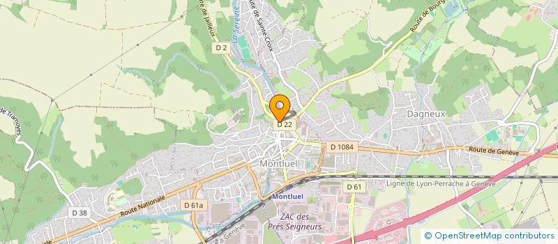 localisation de l'entreprise CANTINE SCOLAIRE GROUPE à MONTLUEL