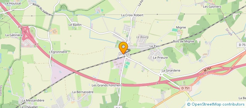 localisation de l'entreprise CANTINE SCOLAIRE PUBLIQUE à DRUYE