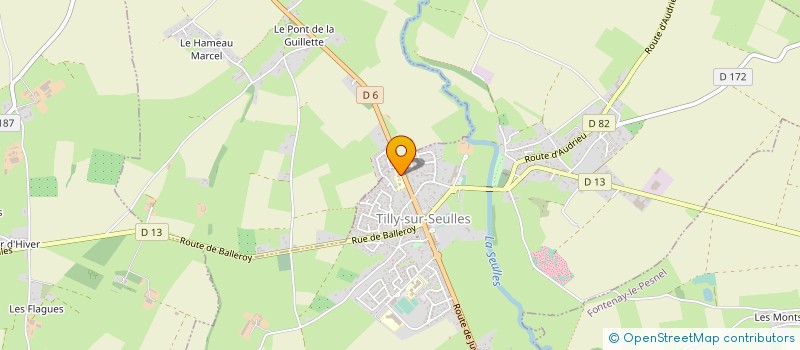 localisation de l'entreprise CANTINE SCOLAIRE SACRE COEUR à TILLY-SUR-SEULLES