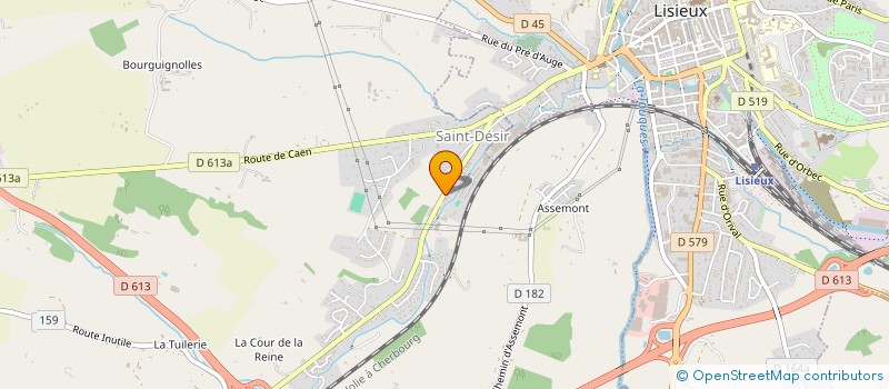 localisation de l'entreprise CANTINE SCOLAIRE SAINT DESIR à SAINT-DESIR