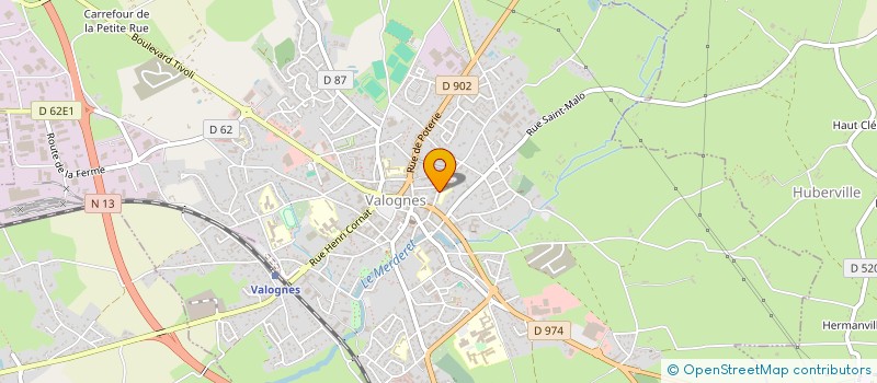 localisation de l'entreprise CANTINES SCOLAIRES à VALOGNES