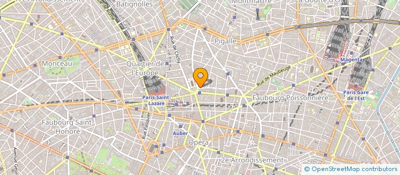 localisation de l'entreprise CANTING SAINT LAZARE  PARIS