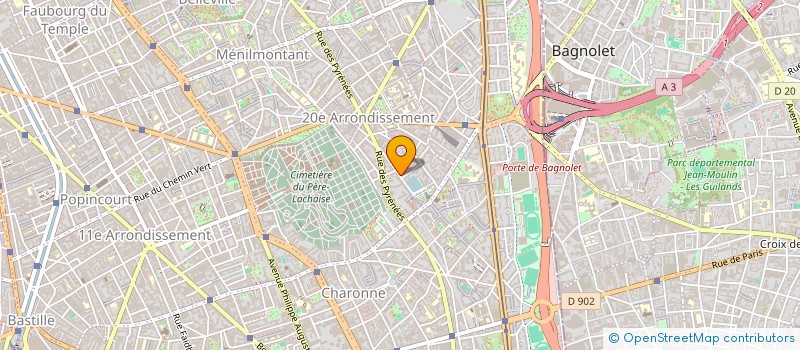 localisation de l'entreprise CANTO EDITIONS  PARIS