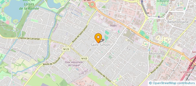 localisation de l'entreprise CANTO LAOUZETTO à TOULOUSE